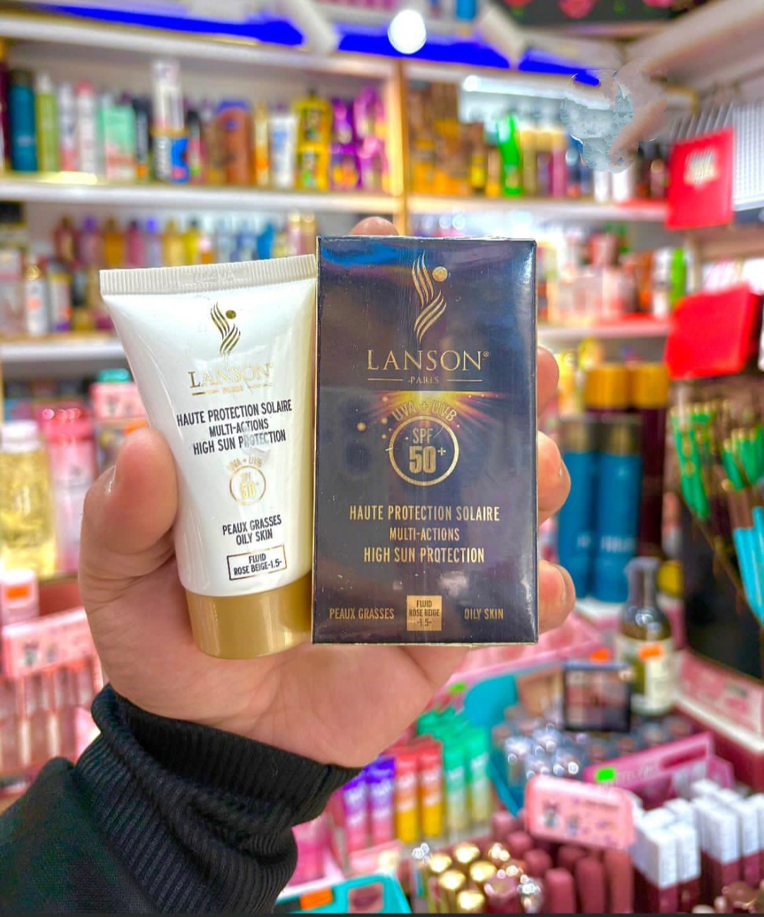 ضد آفتاب لانسون کد رنگ ۱.۵ پوشش عالی spf50